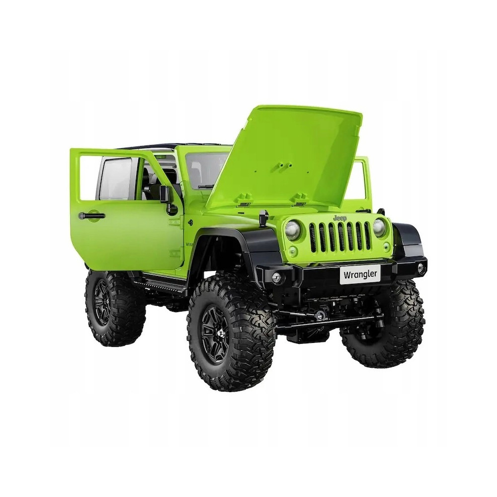 1:14 Jeep Wrangler Crawler Pro RC zielony/ żółty Double E E822