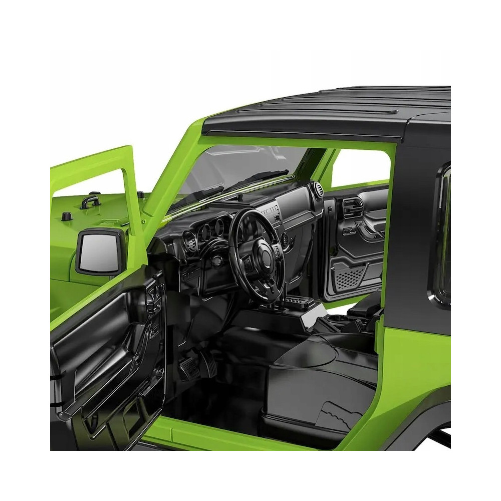 1:14 Jeep Wrangler Crawler Pro RC zielony/ żółty Double E E822
