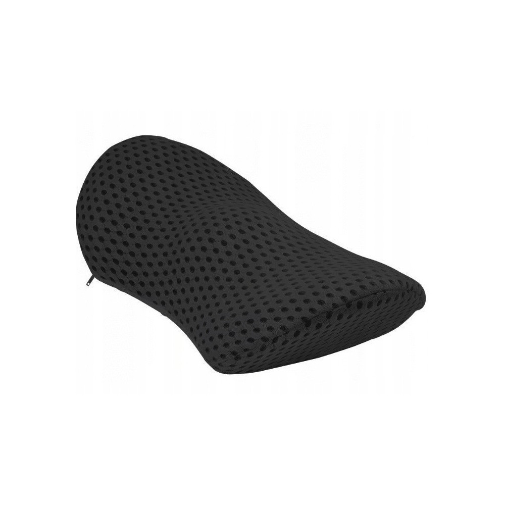 GTMax Poduszka lędźwiowa zapamiętująca kształt ciała 46x23x11cm czarna