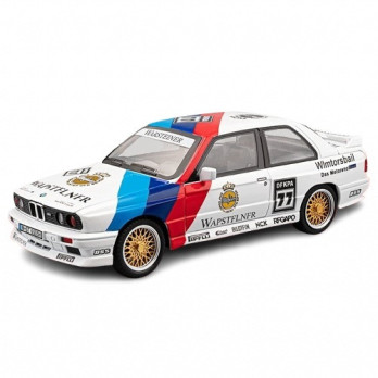 METALOWY MODEL BMW M3 E30 WARSTEINER 1:24 DIE CAST ŚWIATŁA DŹWIĘKI