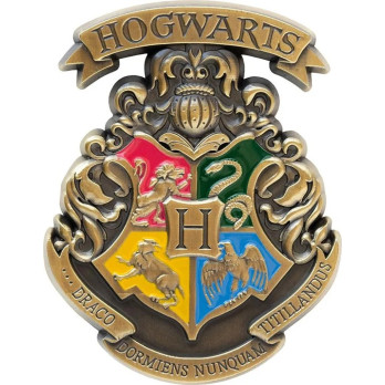 HARRY POTTER KOLEKCJONERSKA METALOWA ODZNAKA HERB GRYFFINDOR I INNE 1 SZT