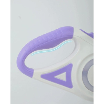 AUTOMATYCZNA SMYCZ DLA PSA 3 M Z PODŚWIETLENIEM RGB I LATARKĄ LED DO 35 KG