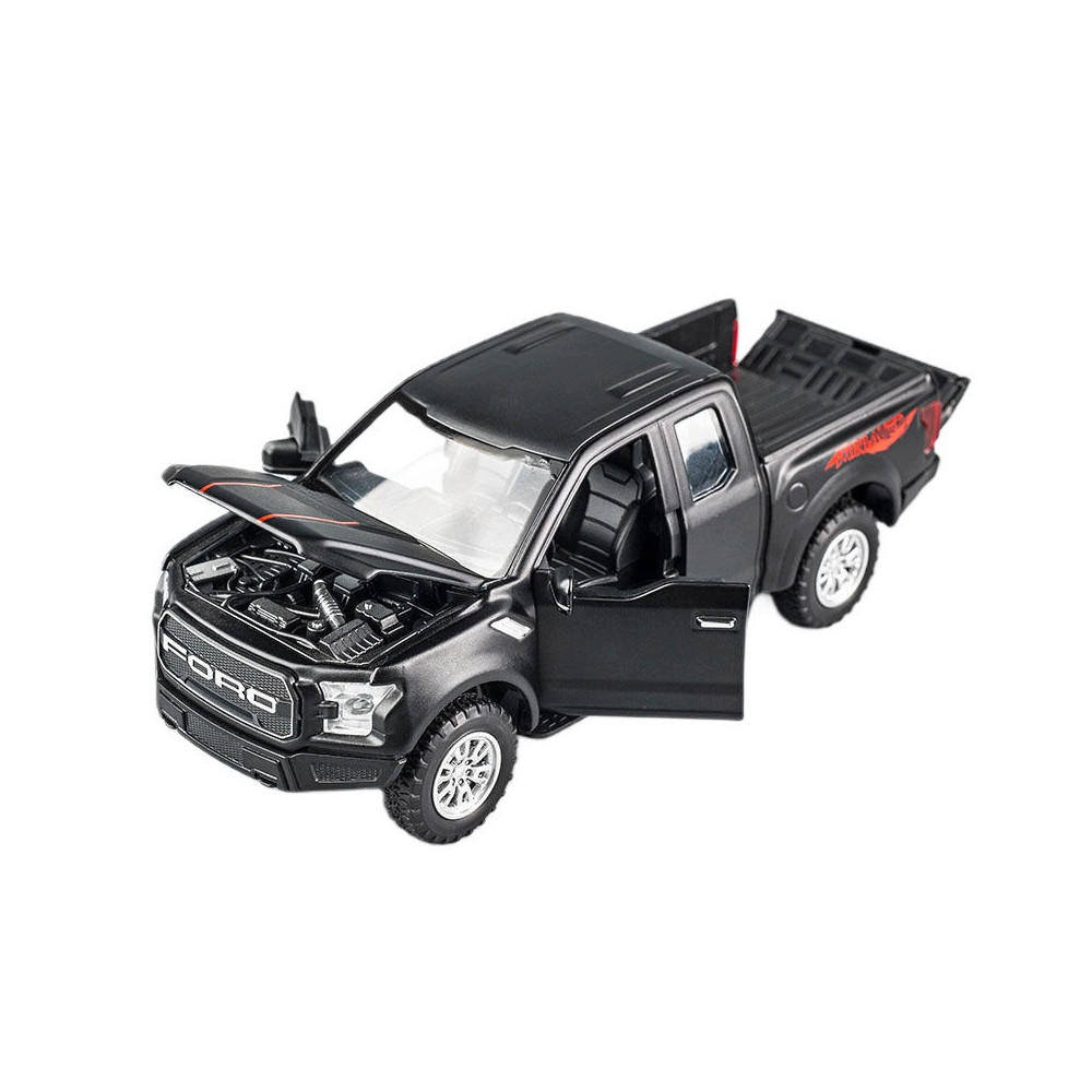FORD F150 PICKUP METALOWY MODEL SAMOCHODU 1:32 CZARNY BLACK PREZENT