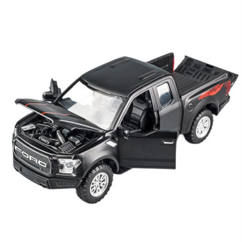FORD F150 PICKUP METALOWY MODEL SAMOCHODU 1:32 CZARNY BLACK PREZENT