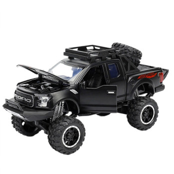FORD F150 PICKUP METALOWY MODEL SAMOCHODU 1:32 CZARNY BLACK PREZENT