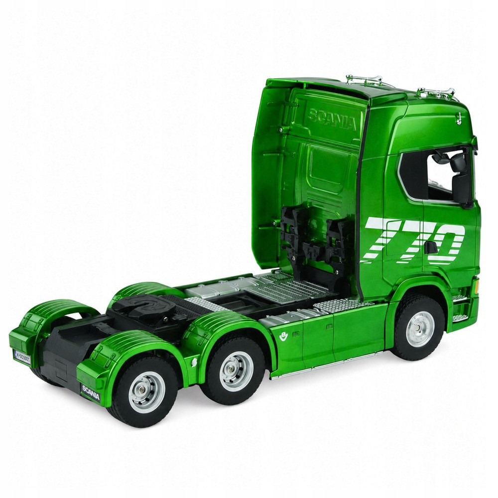 TIR CIĘŻARÓWKA CIĄGNIK SIODŁOWY HUINA 1501 ŚWIATŁA ZDALNIE STEROWANA GREEN
