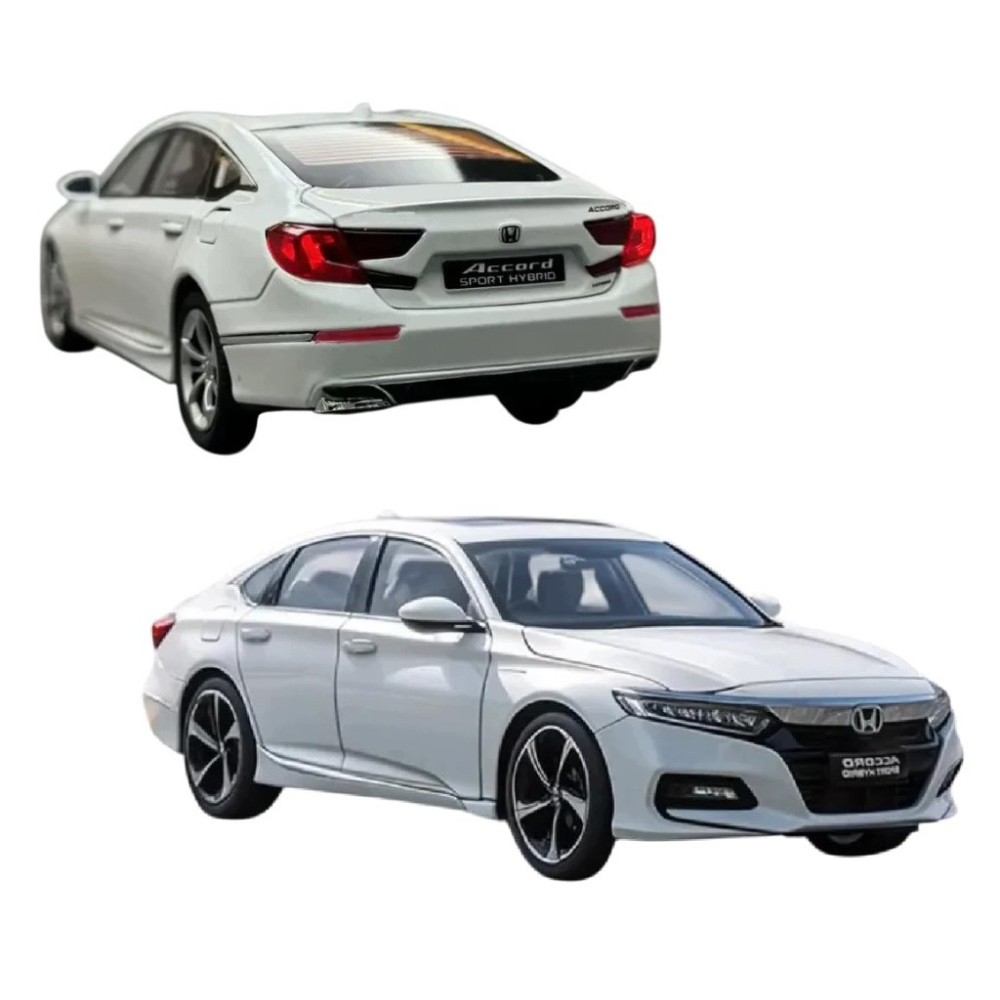 HONDA ACCORD LIMOUSINE METALOWY MODEL SAMOCHODU 1:24 DŹWIĘK ŚWIATŁO BIAŁY