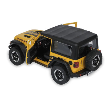 JEEP WRANGLER RUBICON 1941 METALOWY MODEL SAMOCHODU 1:24 DŹWIĘK ŚWIATŁO