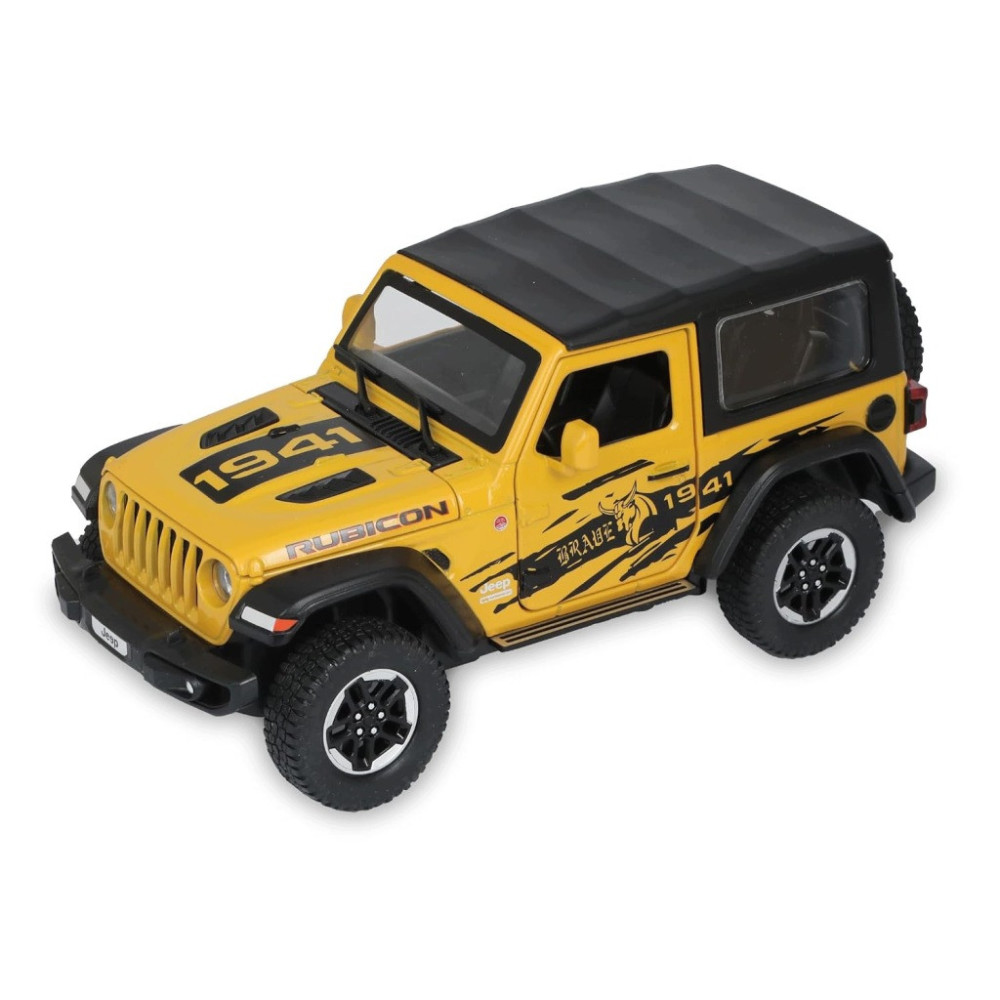 JEEP WRANGLER RUBICON 1941 METALOWY MODEL SAMOCHODU 1:24 DŹWIĘK ŚWIATŁO