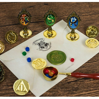 ZESTAW PREZENTOWY HARRY POTTER MAGIC PIÓRO ATRAMENT ZESTAW DO PIECZĘCI