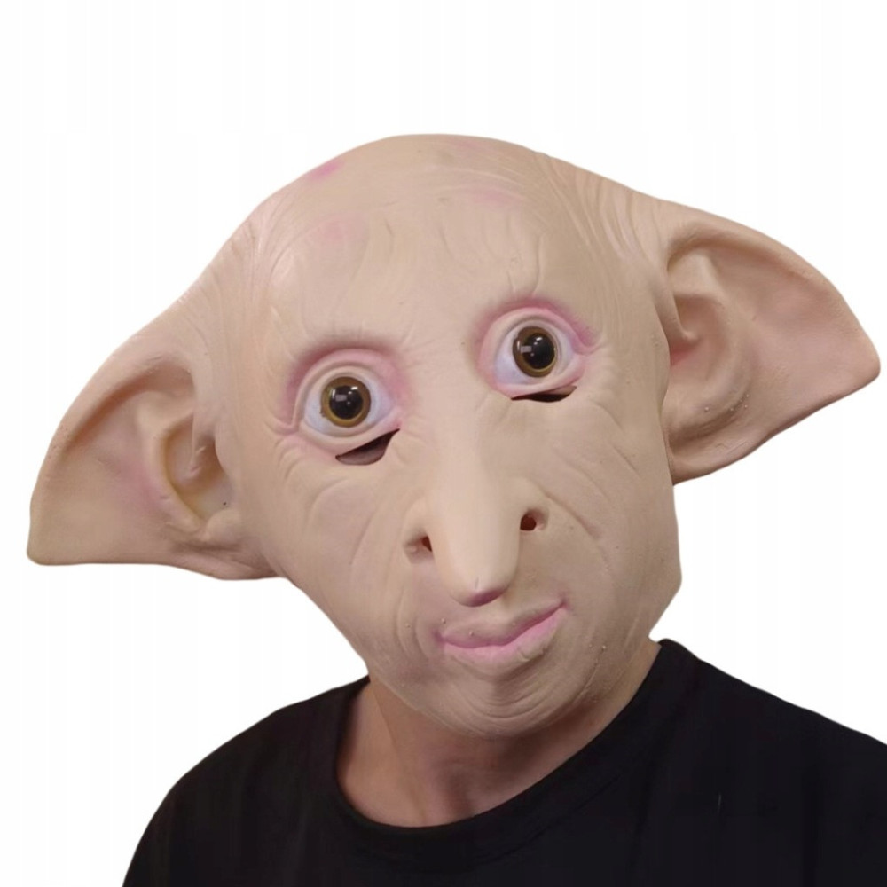 ŚMIESZNA MASKA LATEKSOWA ZGREDEK HARRY POTTER HALLOWEEN PRZEBRANIE