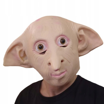 ŚMIESZNA MASKA LATEKSOWA ZGREDEK HARRY POTTER HALLOWEEN PRZEBRANIE