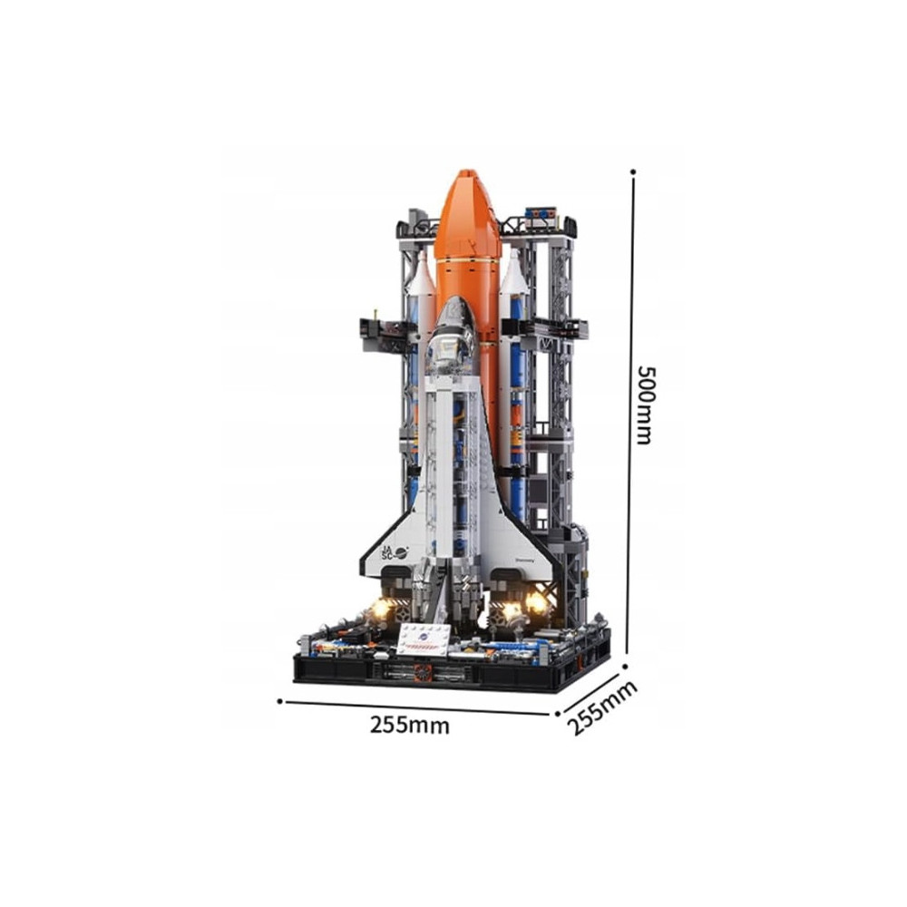 PROM KOSMICZNY ZESTAW KLOCKÓW SUPER SPACE SHUTTLE 2226 ELEMENTÓW MODEL