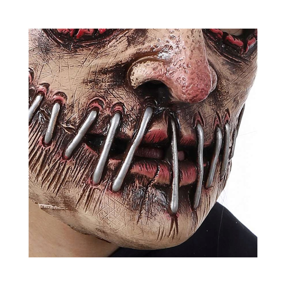 MASKA HORROR LATEKSOWA ZOMBIE HALLOWEEN STRASZNA PRZEBRANIE NA TWARZ
