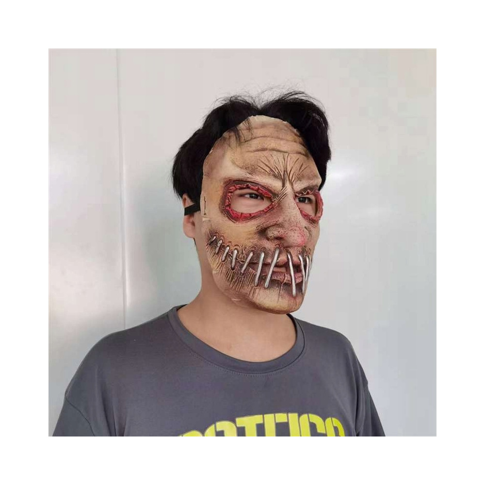 MASKA HORROR LATEKSOWA ZOMBIE HALLOWEEN STRASZNA PRZEBRANIE NA TWARZ
