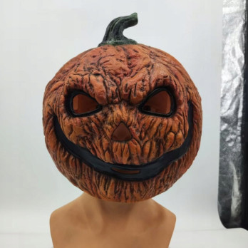 MASKA LATEKSOWA DYNIA HALLOWEEN JACK O LANTERN KOSTIUM PRZEBRANIE HORROR