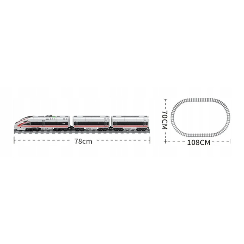 KLOCKI CITY POCIĄG PENDOLINO PASAŻERSKI 60051