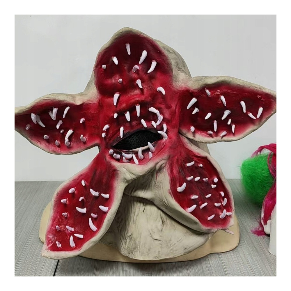 MASKA LATEKSOWA HALLOWEEN STRANGER THINKS DEMOGORGON KOMINIARKA PRZEBRANIE