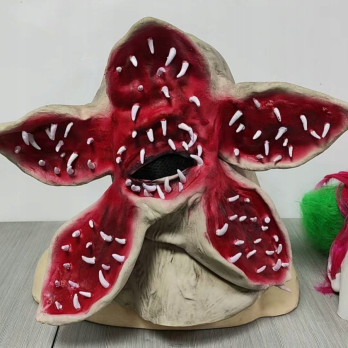 MASKA LATEKSOWA HALLOWEEN STRANGER THINKS DEMOGORGON KOMINIARKA PRZEBRANIE