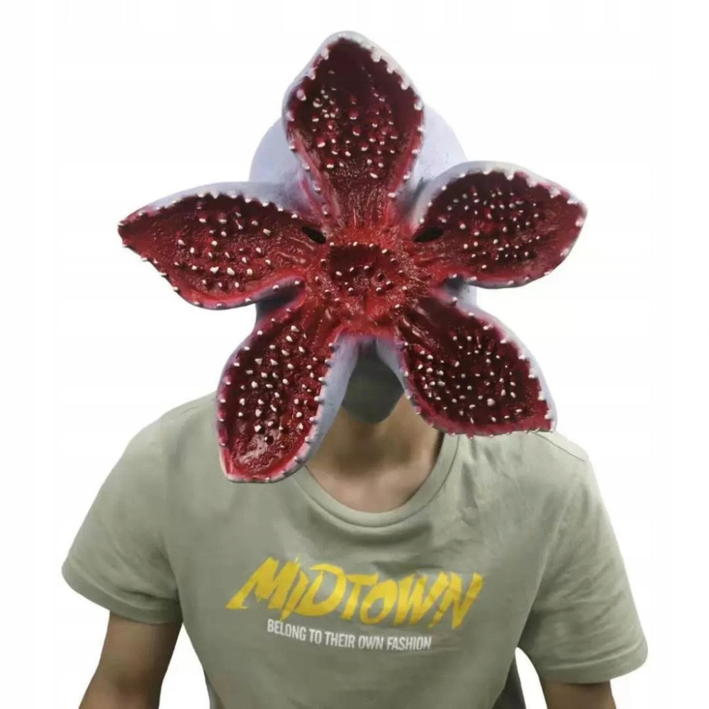 MASKA LATEKSOWA HALLOWEEN STRANGER THINKS DEMOGORGON KOMINIARKA PRZEBRANIE