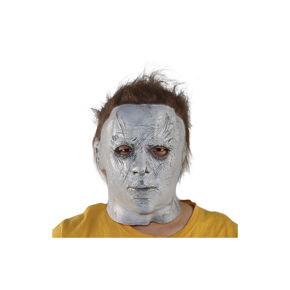 PRZERAŻAJĄCA MASKA HALLOWEEN MICHAEL MYERS KOSTIUM NA TWARZ PRZEBRANIE
