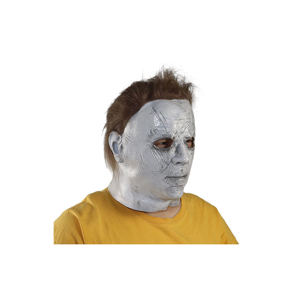 PRZERAŻAJĄCA MASKA HALLOWEEN MICHAEL MYERS KOSTIUM NA TWARZ PRZEBRANIE