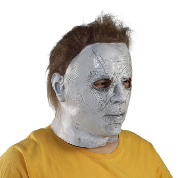 PRZERAŻAJĄCA MASKA HALLOWEEN MICHAEL MYERS KOSTIUM NA TWARZ PRZEBRANIE