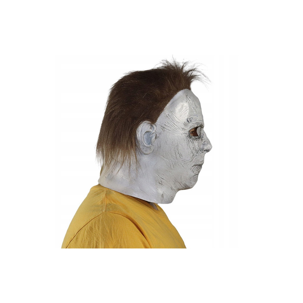 PRZERAŻAJĄCA MASKA HALLOWEEN MICHAEL MYERS KOSTIUM NA TWARZ PRZEBRANIE
