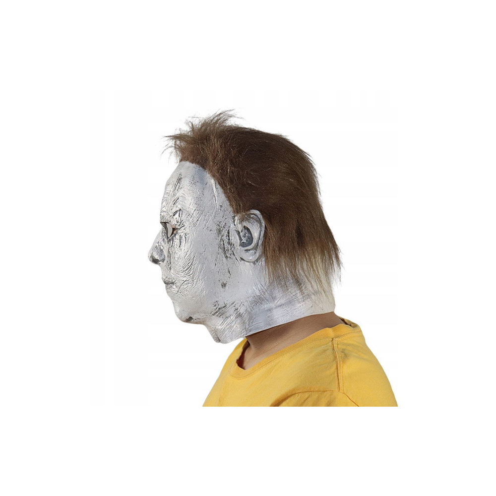PRZERAŻAJĄCA MASKA HALLOWEEN MICHAEL MYERS KOSTIUM NA TWARZ PRZEBRANIE