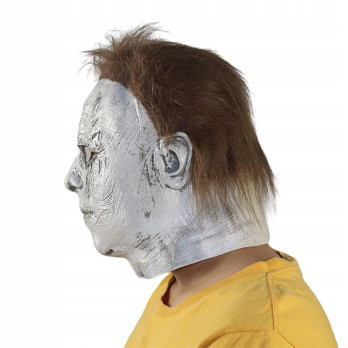 PRZERAŻAJĄCA MASKA HALLOWEEN MICHAEL MYERS KOSTIUM NA TWARZ PRZEBRANIE