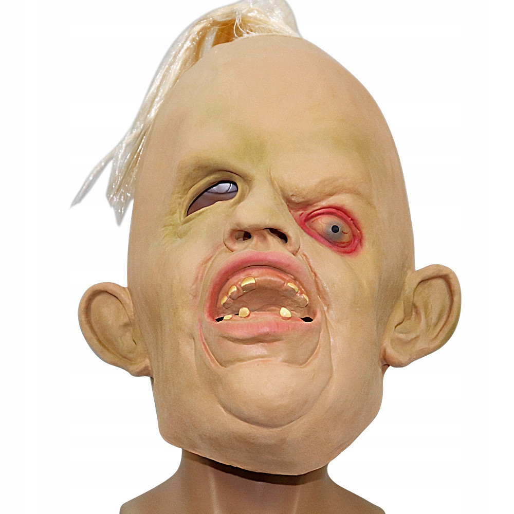 MASKA LATEKSOWA HALLOWEEN SLOTH GOONIES POTWÓR STRASZNE PRZEBRANIE