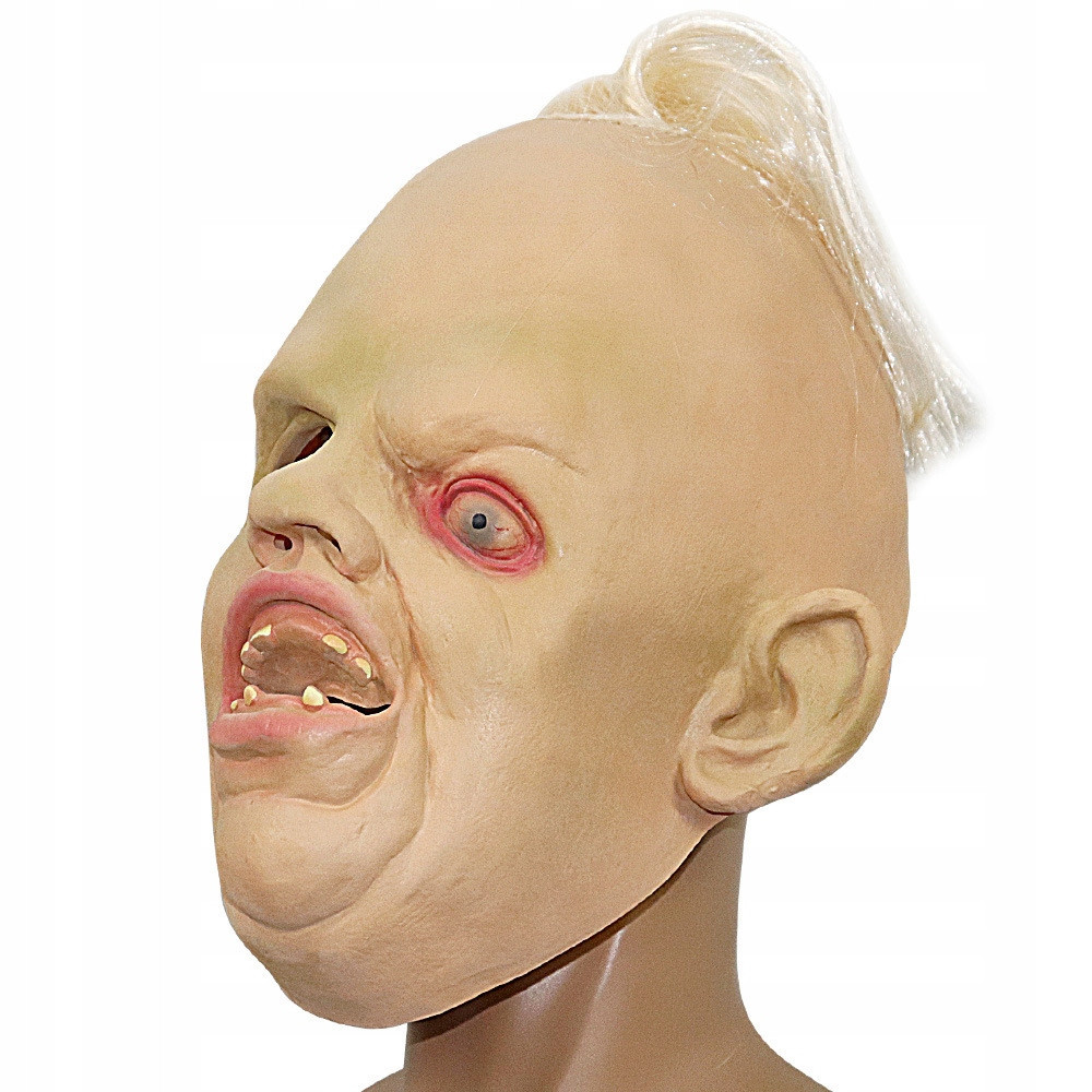 MASKA LATEKSOWA HALLOWEEN SLOTH GOONIES POTWÓR STRASZNE PRZEBRANIE