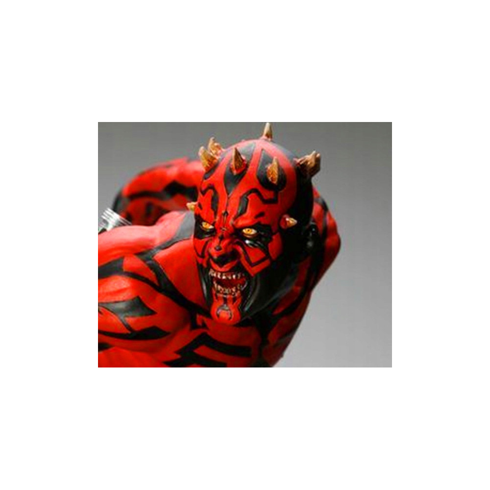 LATEKSOWA MASKA DARTH MAUL GWIEZDNE WOJNY KOMINIARKA PRZEBRANIE UNIWERSALNA