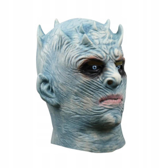 MASKA LATEKSOWA HALLOWEEN GRA O TRON NOCNY KRÓL KOMINIARKA PRZEBRANIE