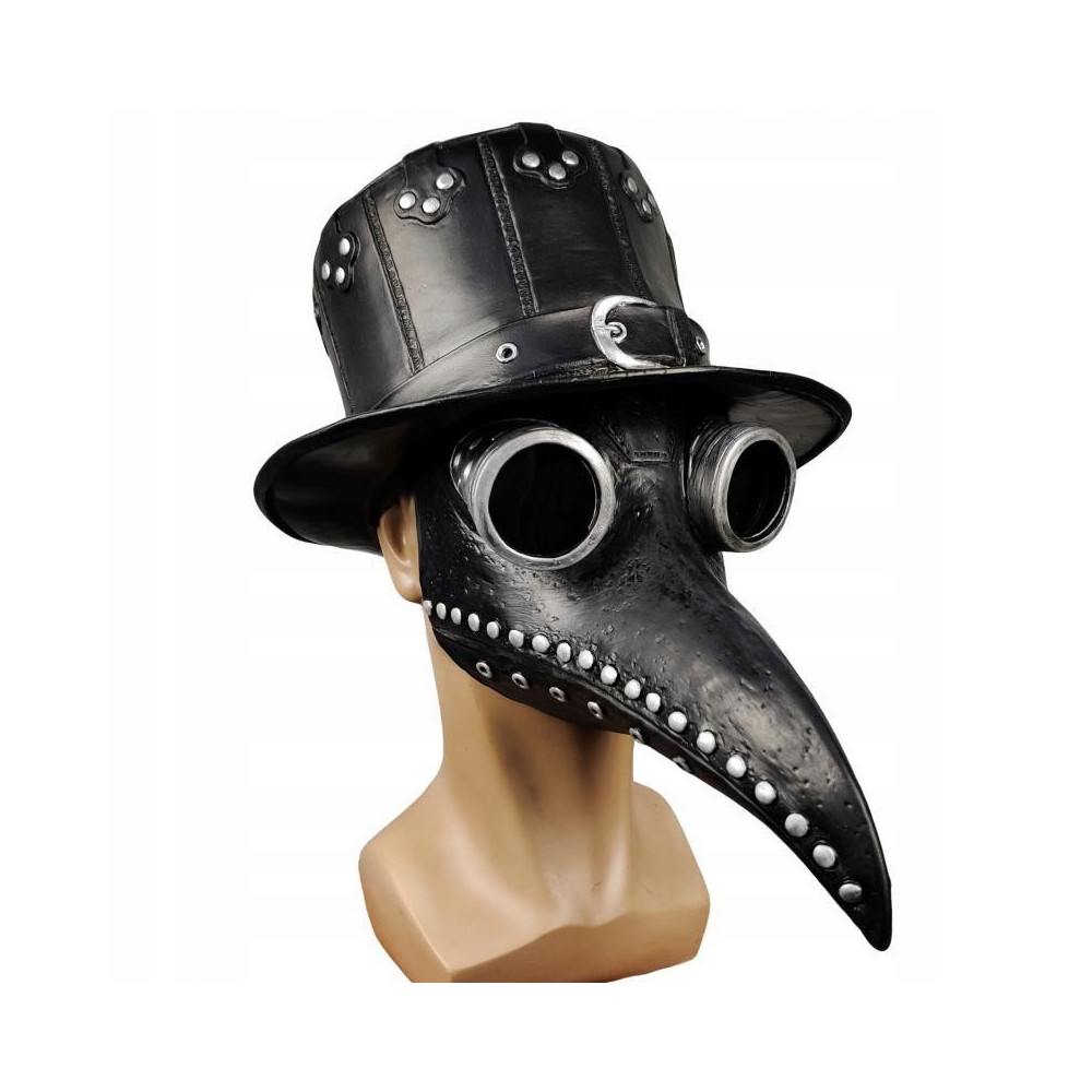 MASKA HALLOWEEN Z DZIOBEM PLAGA LEKARZ DOKTOR PRZEBRANIE UNIWERSALNA