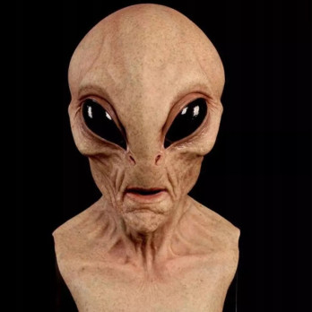 MASKA HALLOWEEN KOSMITA ALIEN MONSTER KOSTIUM NA TWARZ PRZEBRANIE