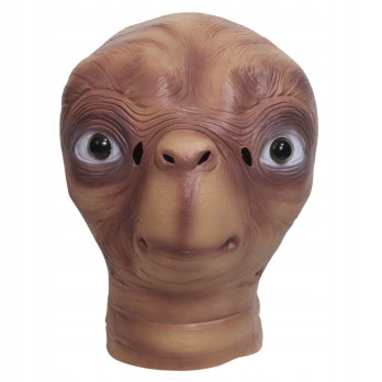 MASKA LATEKSOWA ALIEN OBCY IT IMPREZOWA HALLOWEEN PRZEBRANIE GADŻET