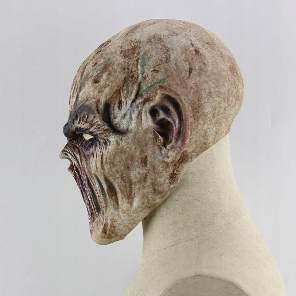MASKA HALLOWEEN ZOMBIE DEMON SCARY MONSTER KOSTIUM NA TWARZ PRZEBRANIE