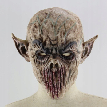 MASKA HALLOWEEN ZOMBIE DEMON SCARY MONSTER KOSTIUM NA TWARZ PRZEBRANIE
