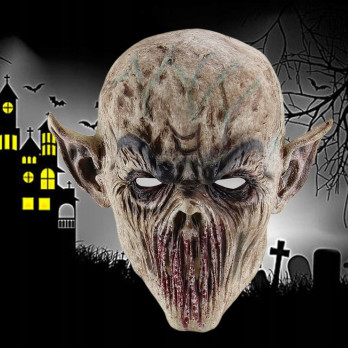 MASKA HALLOWEEN ZOMBIE DEMON SCARY MONSTER KOSTIUM NA TWARZ PRZEBRANIE