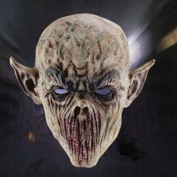 MASKA HALLOWEEN ZOMBIE DEMON SCARY MONSTER KOSTIUM NA TWARZ PRZEBRANIE