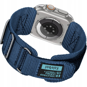 PASEK NYLONOWY DO APPLE WATCH 44/45/49 MM REGULOWANY RÓŻNE KOLORY SPORTOWY
