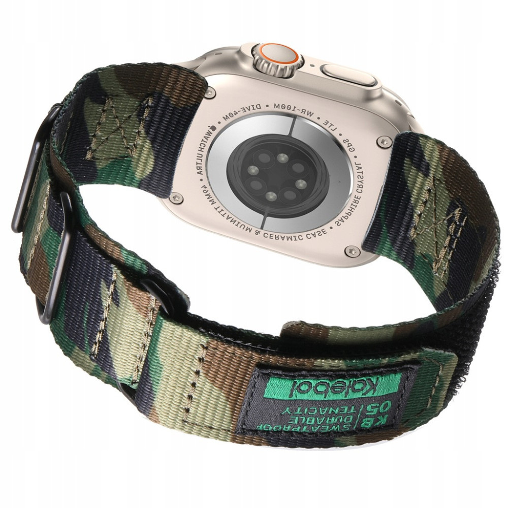 PASEK NYLONOWY DO APPLE WATCH 44/45/49 MM REGULOWANY RÓŻNE KOLORY SPORTOWY