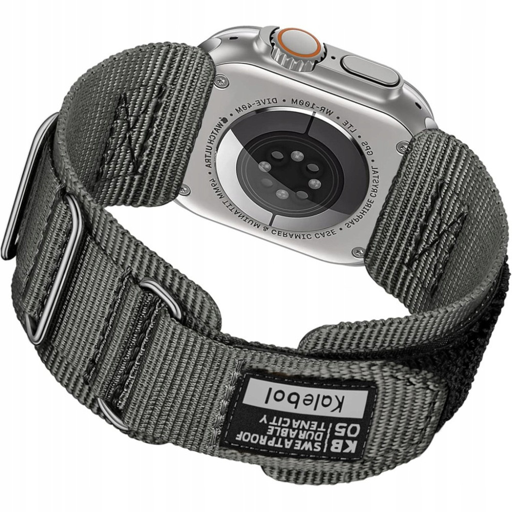 PASEK NYLONOWY DO APPLE WATCH 44/45/49 MM REGULOWANY RÓŻNE KOLORY SPORTOWY