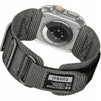 PASEK NYLONOWY DO APPLE WATCH 44/45/49 MM REGULOWANY RÓŻNE KOLORY SPORTOWY