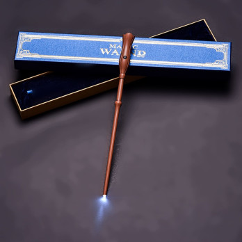 MAGICZNA RÓŻDŻKA HARRY POTTER LUNA LOVEGOOD LED KOLEKCJONERSKA W PUDEŁKU