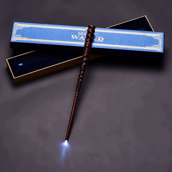MAGICZNA RÓŻDŻKA HARRY POTTER CHO CHANG LED KOLEKCJONERSKA W PUDEŁKU