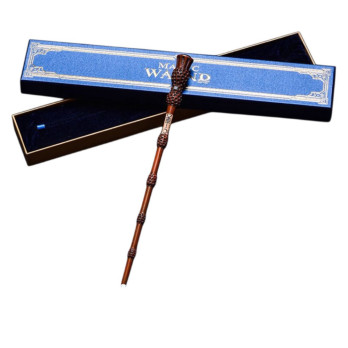 MAGICZNA RÓŻDŻKA DUMBLEDORE HARRY POTTER LED KOLEKCJONERSKA W PUDEŁKU
