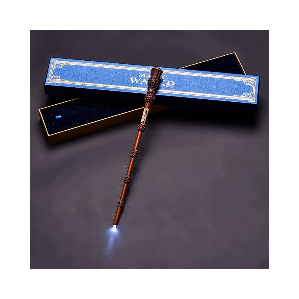 MAGICZNA RÓŻDŻKA DUMBLEDORE HARRY POTTER LED KOLEKCJONERSKA W PUDEŁKU