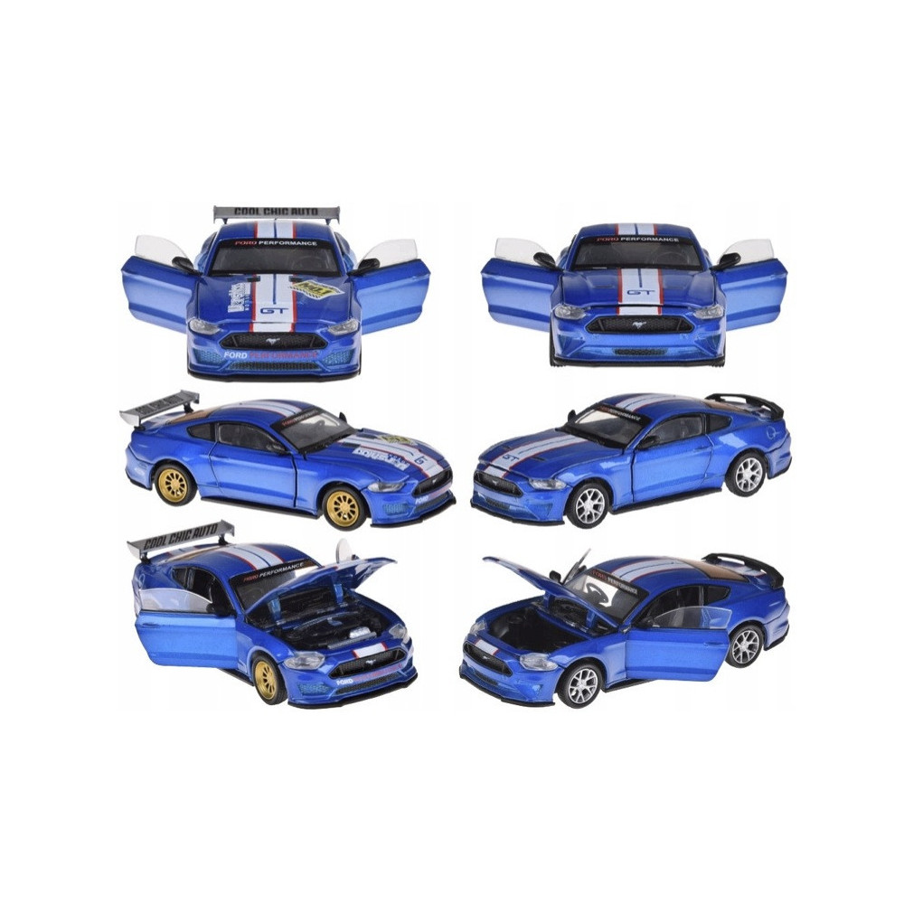 AUTO FORD MUSTANG GT METALOWY SAMOCHÓD MODEL DO TUNINGU 1:42